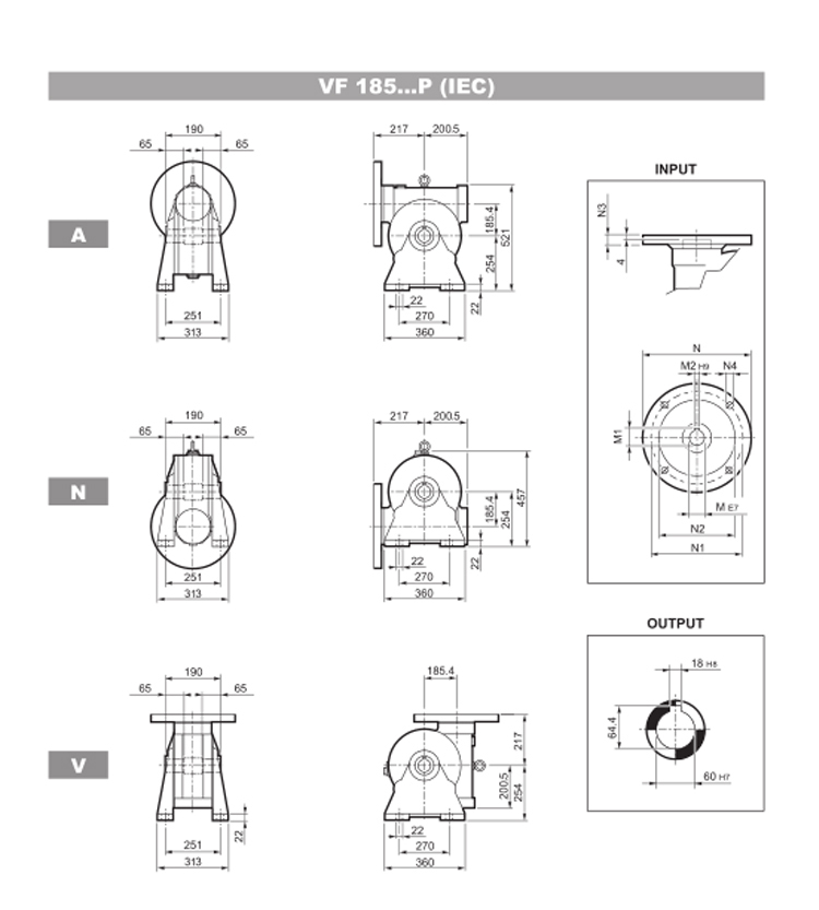 VF185 P A